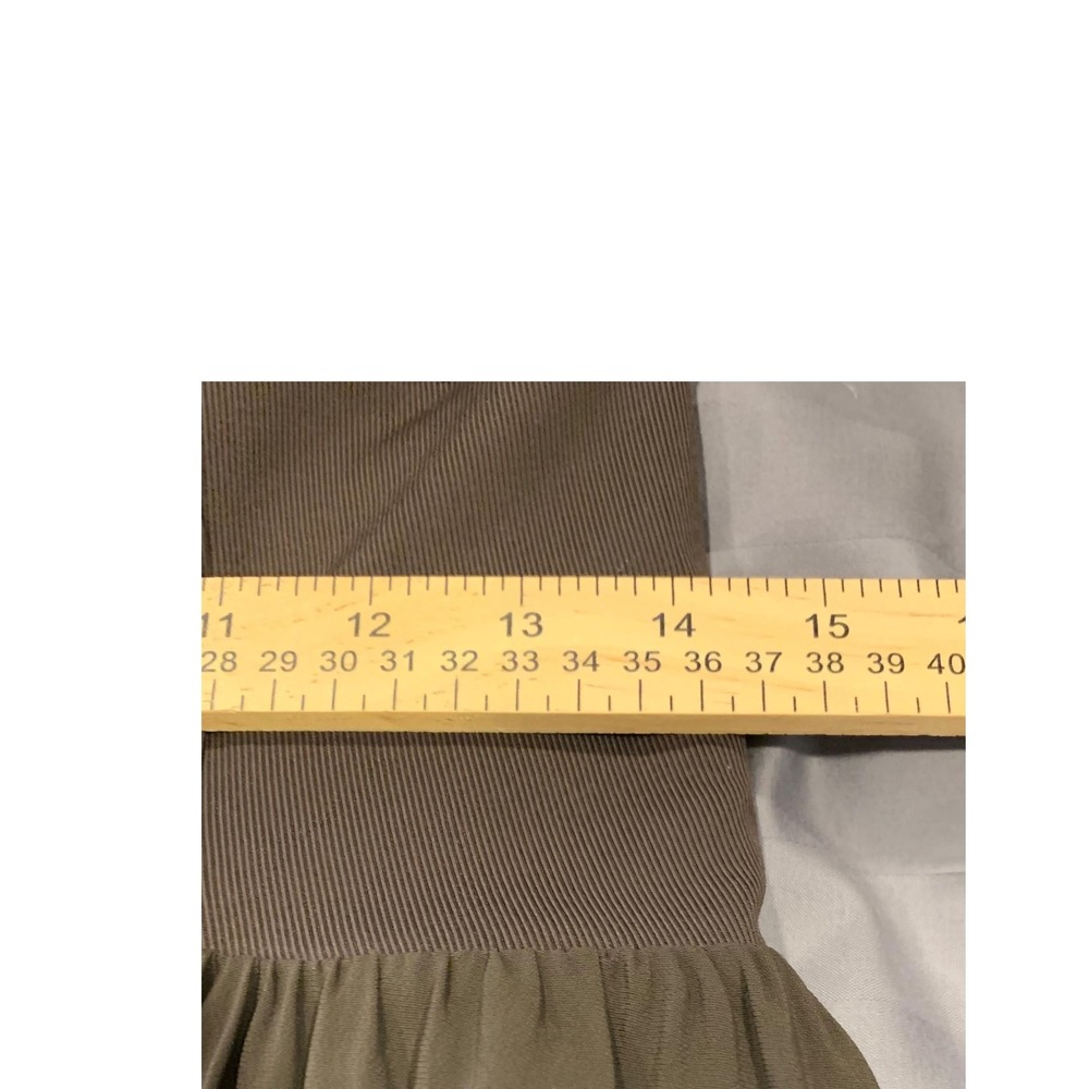 Banana Republic Stretch-Crepe Drop-Waist Maxi Dress Double Chocolate S $260 - Picture 9 of 16